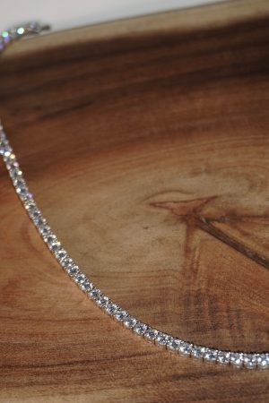 The A Tennis necklace<div srcset=
